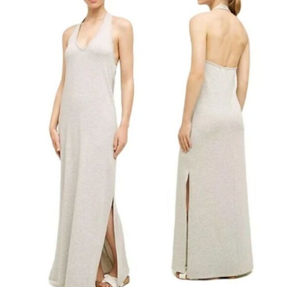 Anthropologie Dresses & Skirts - Anthropologie Saturday Sunday gray halter dress size small